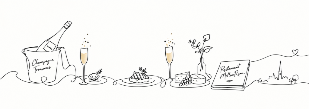Champagne og gastronomi i Aarhus med MellemRum I Skoven og Champagne Treasures